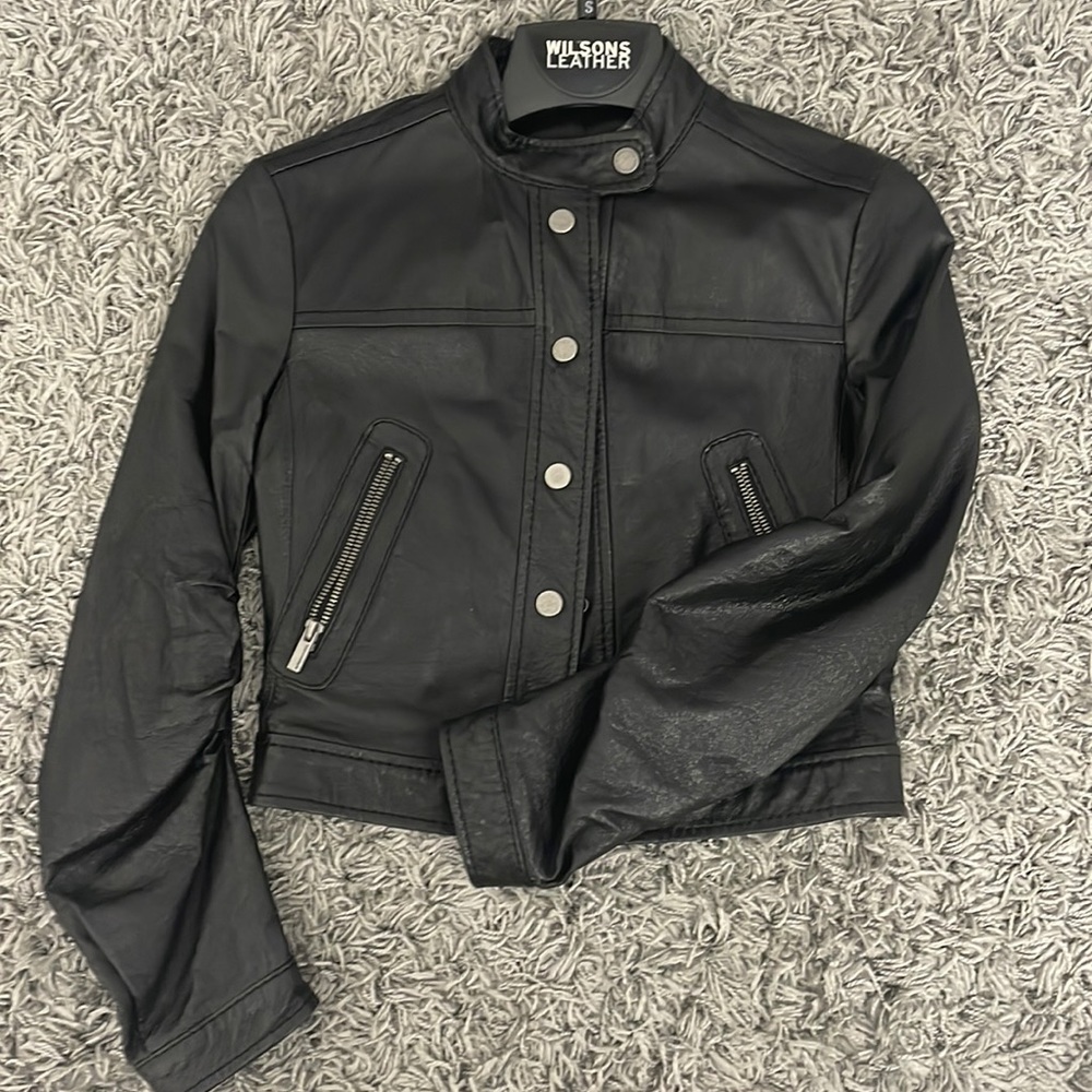 Leather Jacket, BCBG Maxazria